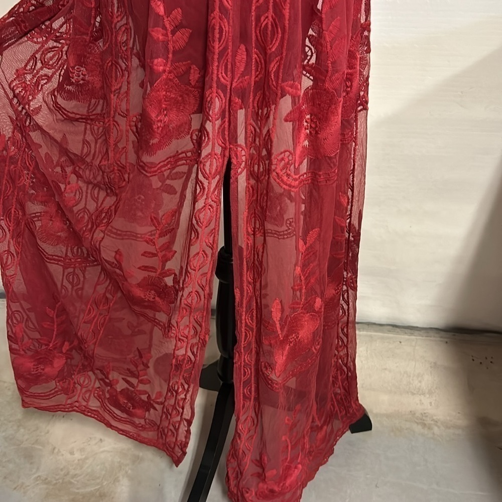 Lace dress with built in bodysuit - Picture 9 of 13